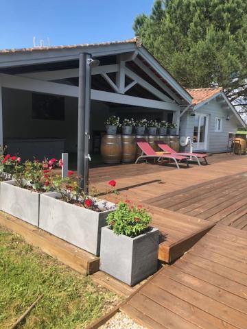 Gite Les Pins Perdus Saint-Ciers-d'Abzac Ngoại thất bức ảnh